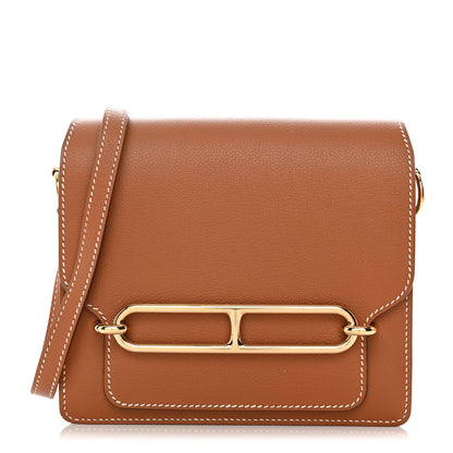 Hermes Evercolor Mini Sac Roulis Gold 1 of 10