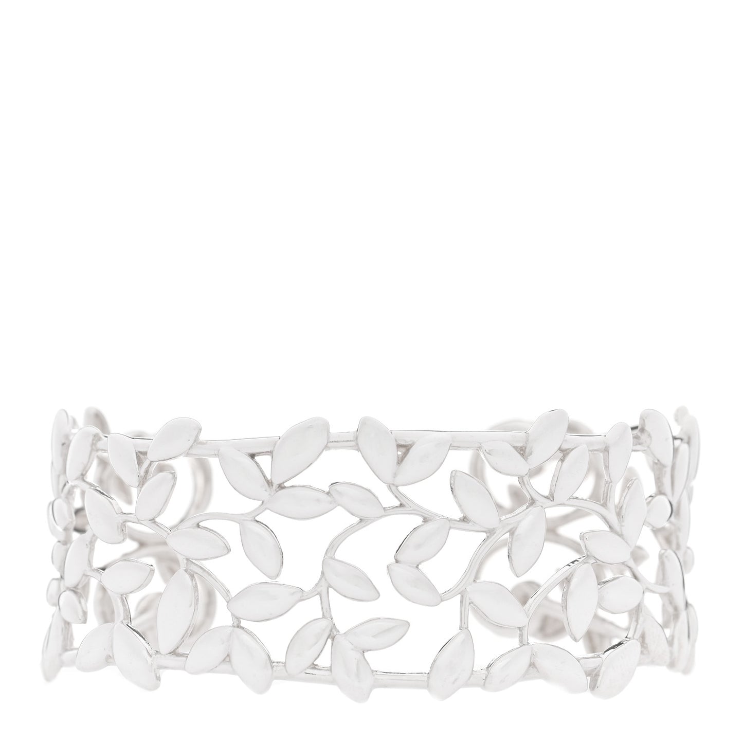 Sterling Silver Paloma Picasso Olive Leaf Cuff Bracelet