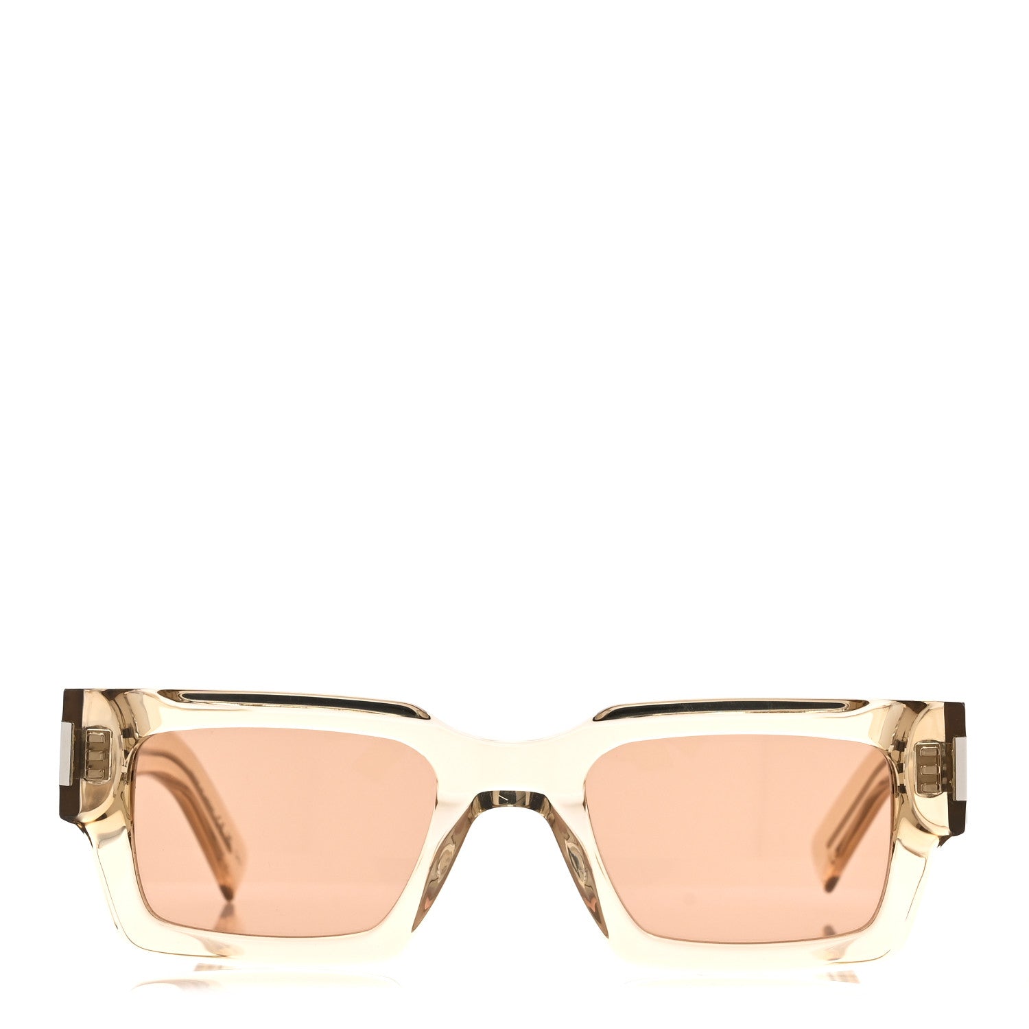 Saint Laurent Acetate SL 572 Sunglasses Gold 2 of 7