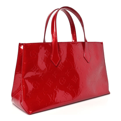 Louis Vuitton Vernis Wilshire PM Pomme D'Amour 3 of 9