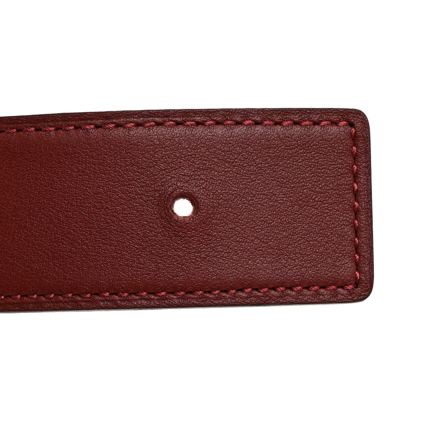 Swift Epsom 32mm Guilloche H Belt 90 36 Rouge H Rouge Casaque