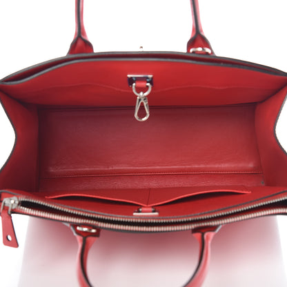 Louis Vuitton Veau Satin City Steamer MM Rubis 6 of 16