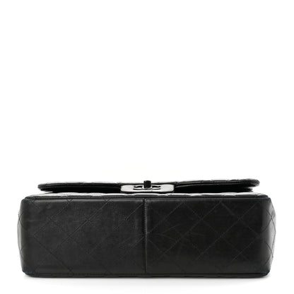 Chanel Lambskin Quilted Jumbo Double Flap So Black 14 of 14