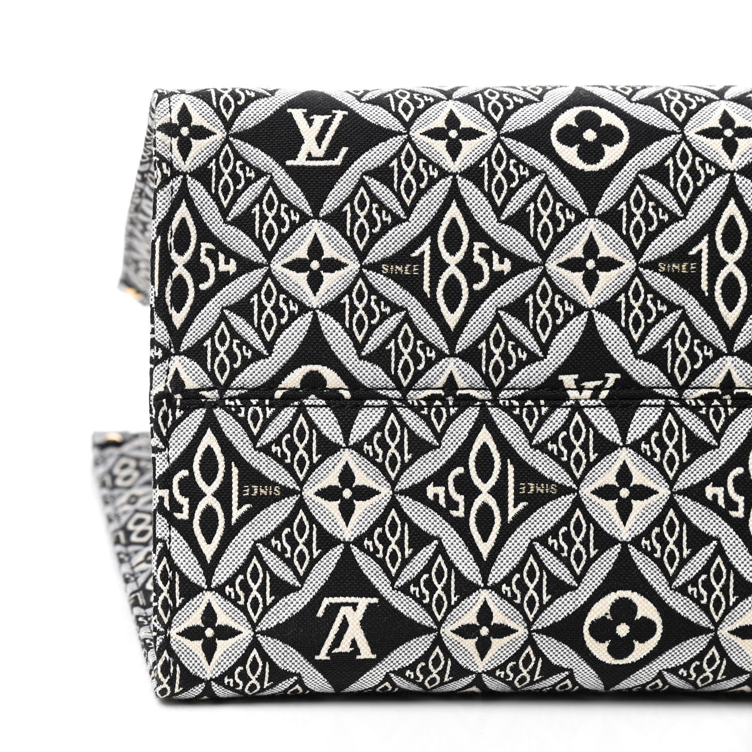 Louis Vuitton Jacquard Since 1854 Onthego GM Grey 6 of 8