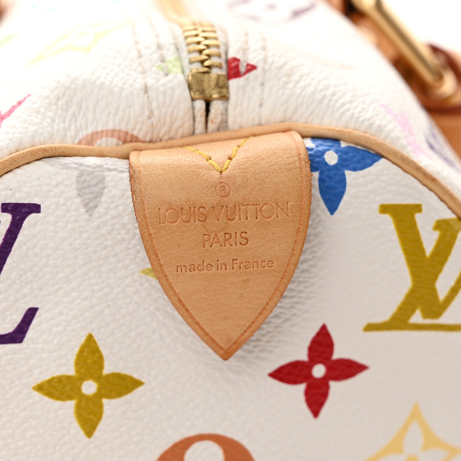 Louis Vuitton Monogram Multicolor Speedy 30 White 6 of 10