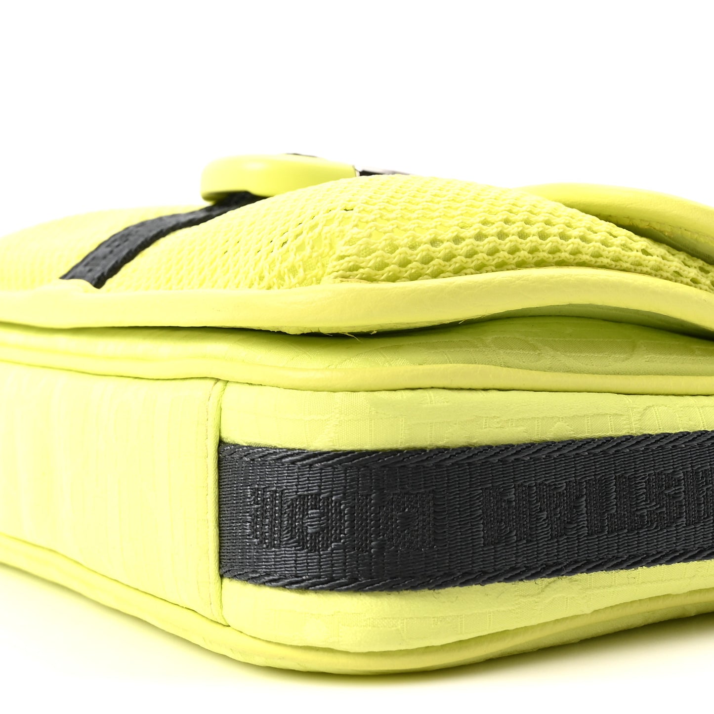Oblique Jacquard Dior 8 Pouch With Strap Jaune
