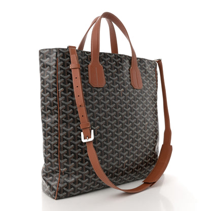 Goyard Goyardine Voltaire III Tote Black Gold 3 of 12