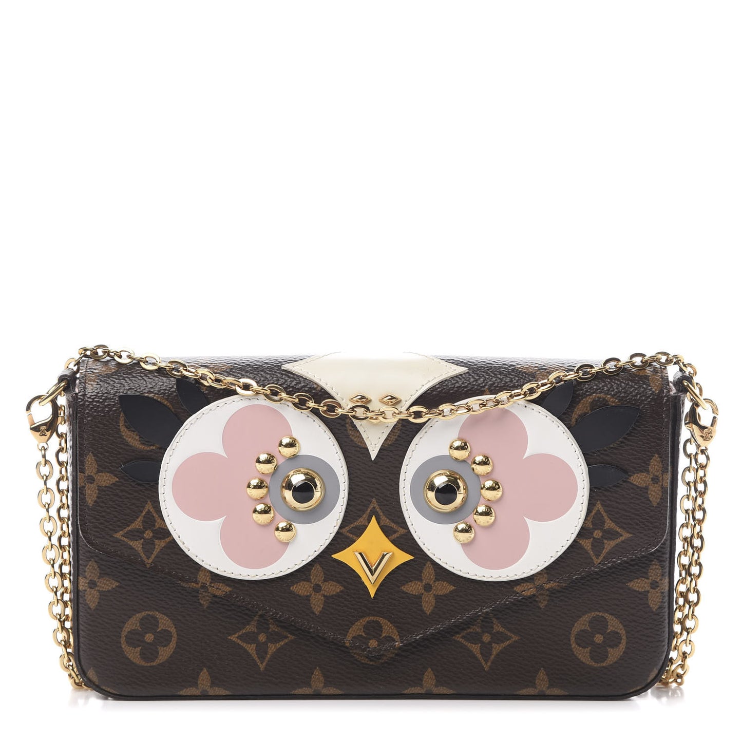 Monogram Lovely Birds Pochette Felicie Chain Wallet