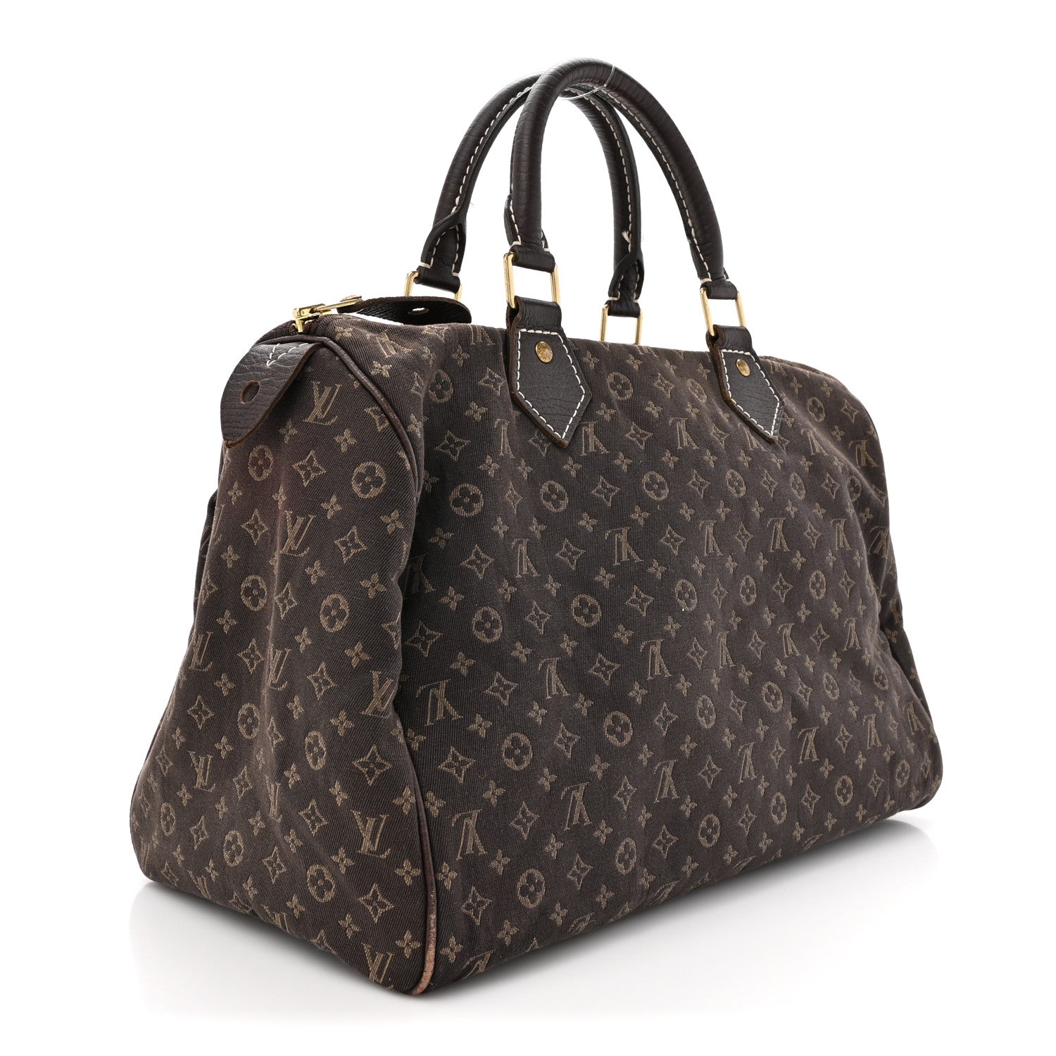 Louis Vuitton Mini Lin Speedy 30 Ebene 3 of 14