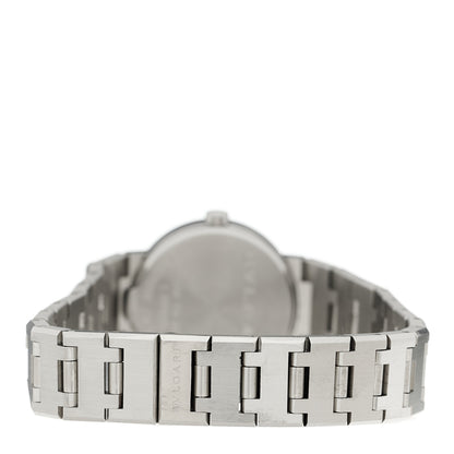 Bulgari Stainless Steel 23mm Quartz Watch Black 3 of 4