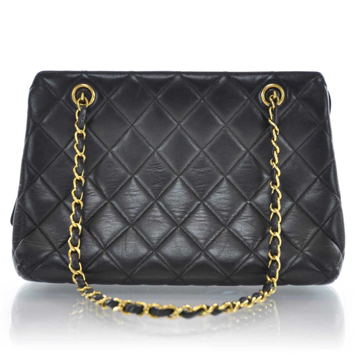 Lambskin Quilted Shoulder Bag