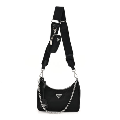 Prada Nylon Re-Edition 2005 Shoulder Bag Black 1 of 11