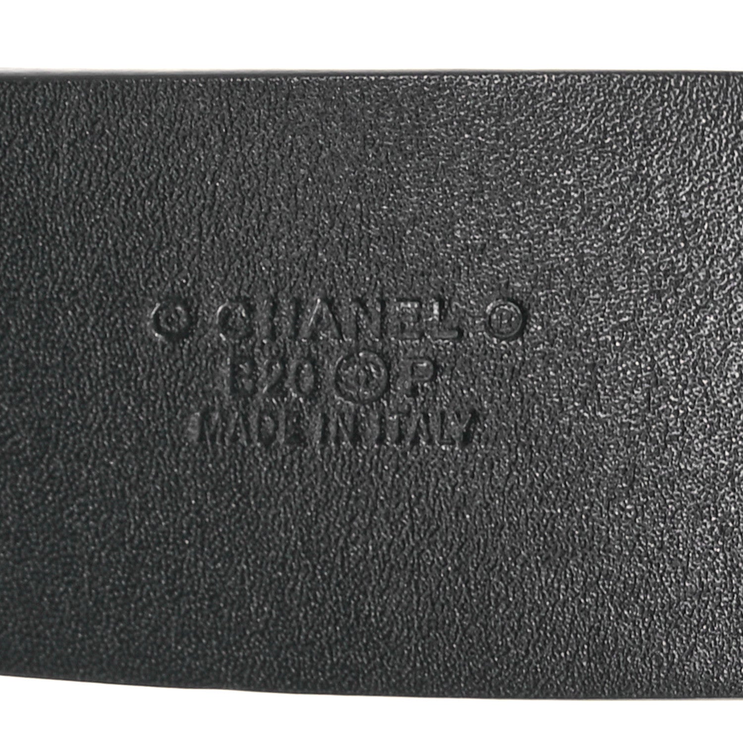 Chanel Caviar CC Logo Belt 75 30 Black 3 of 7