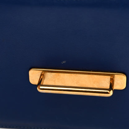 Prada City Calf Saffiano Cahier Bag Bluette Black 9 of 12