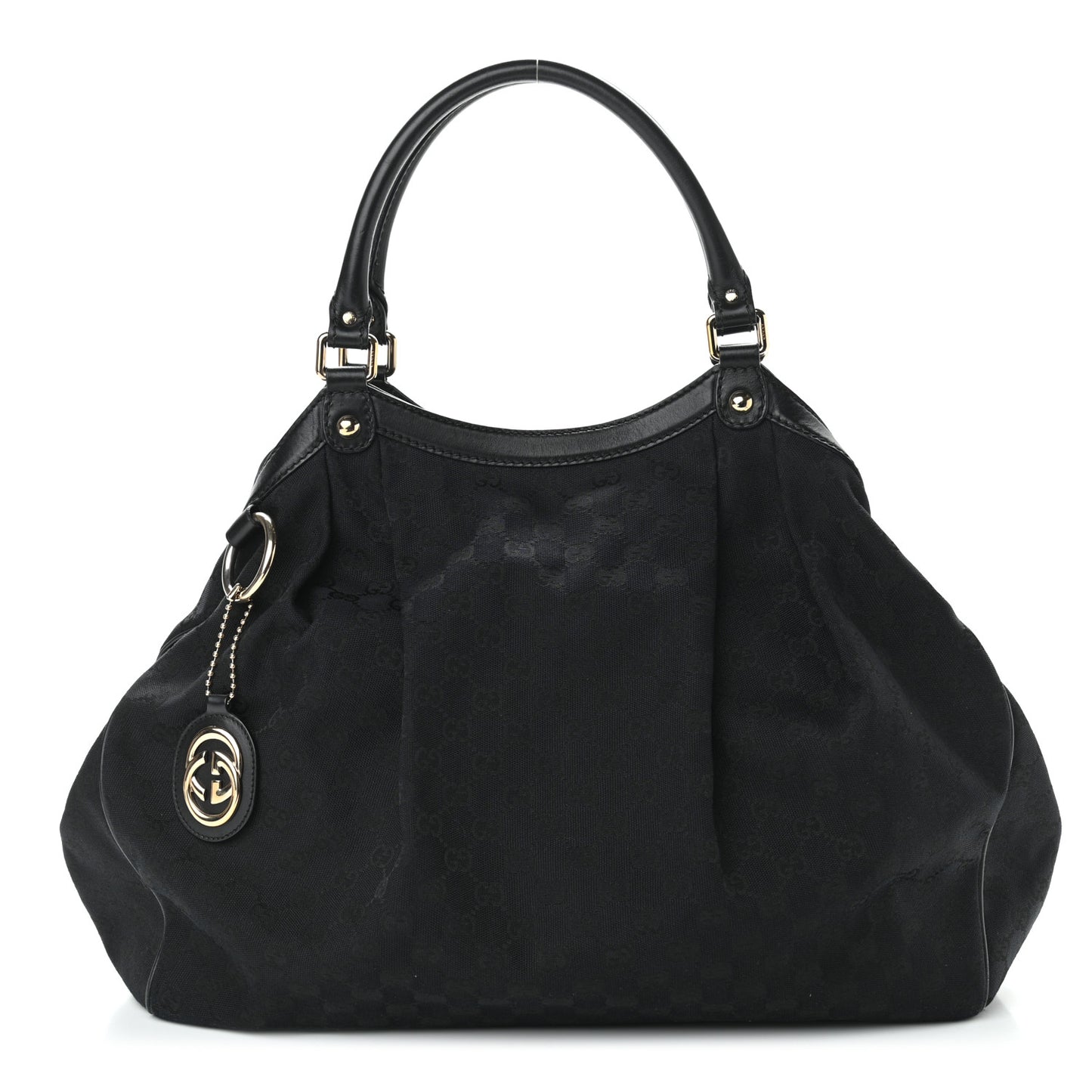 Monogram Large Sukey Black