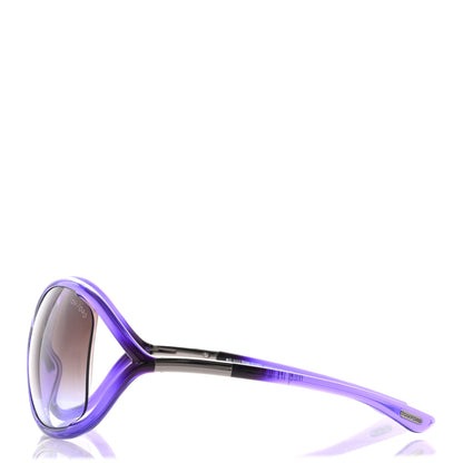 Tom Ford Acetate Whitney Crossover Sunglasses TF9 Purple 3 of 9