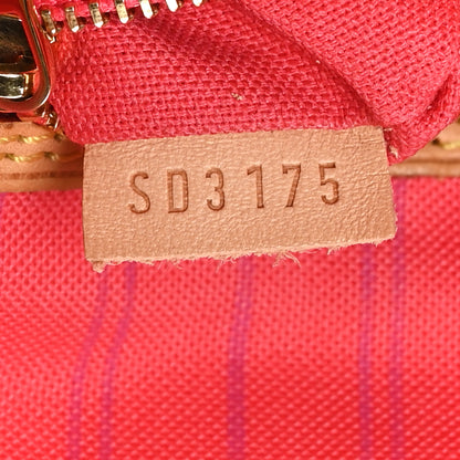 Louis Vuitton Damier Azur Delightful PM Pink 7 of 10
