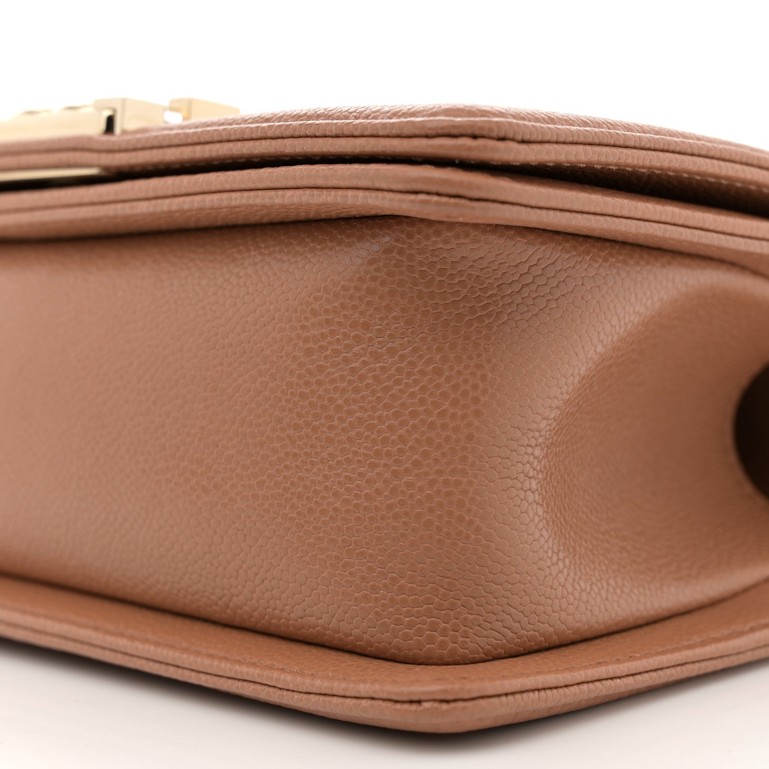 Chanel Caviar Quilted Small Boy Flap Brown 10 of 11