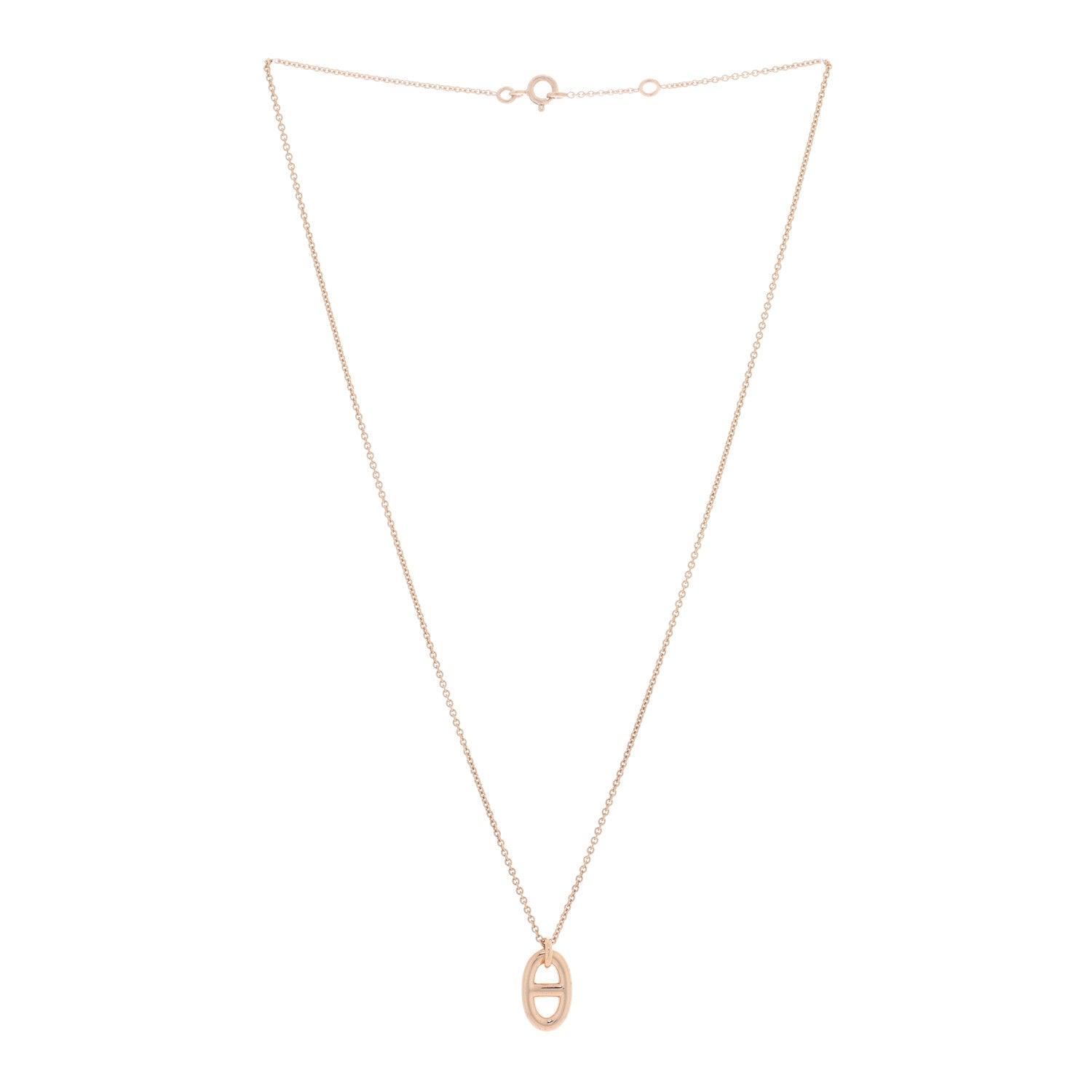 Hermes 18K Rose Gold PM Farandole Pendant Necklace 3 of 5