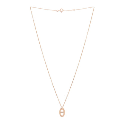Hermes 18K Rose Gold PM Farandole Pendant Necklace 3 of 5