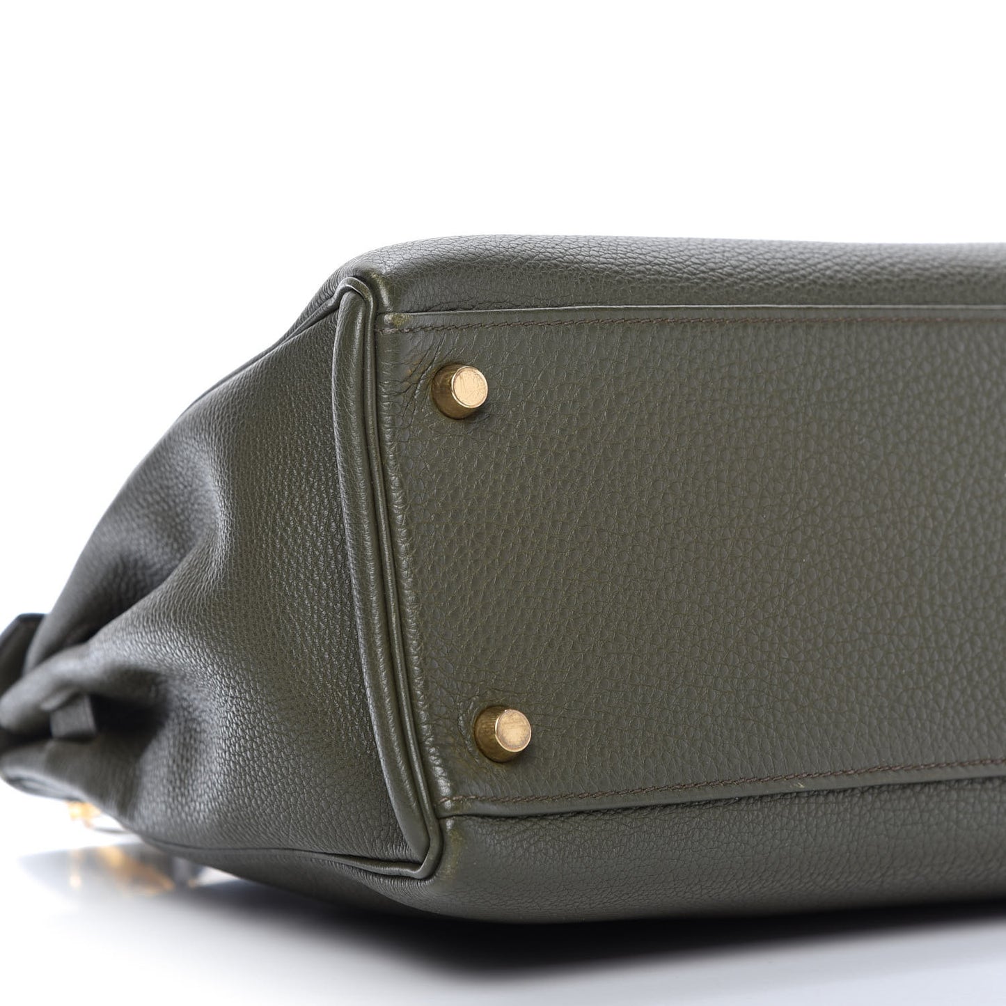 Togo Kelly Retourne 32 Vert Olive