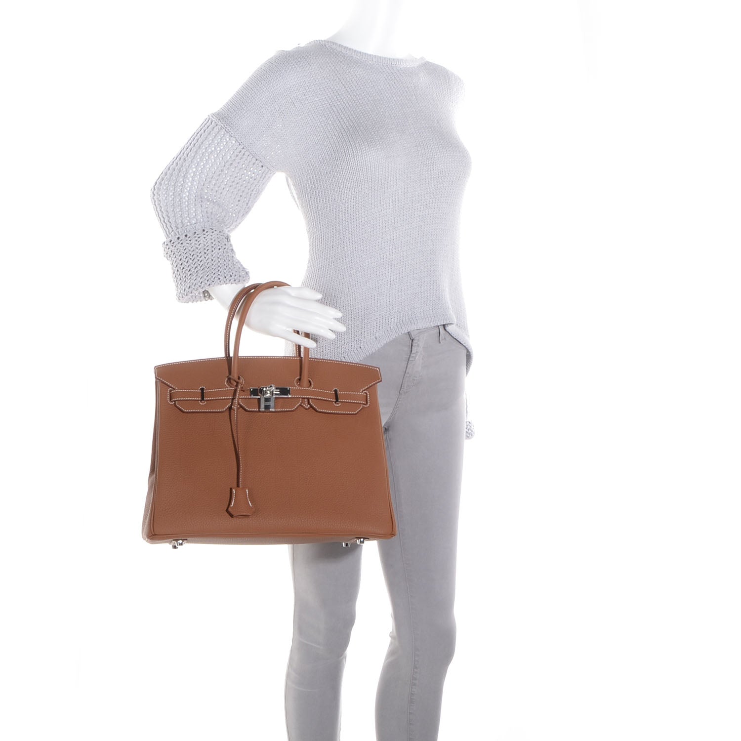 Hermes Togo Birkin 35 Gold 2 of 10
