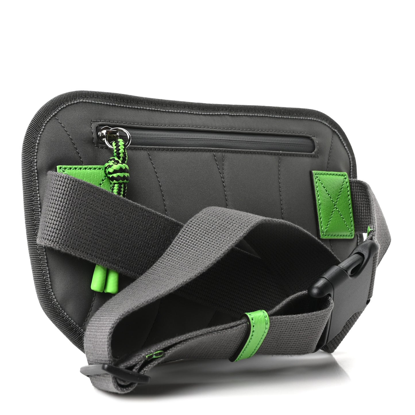 Jersey GG Monogram All Over Sporty Belt Bag Green Grey Multicolor
