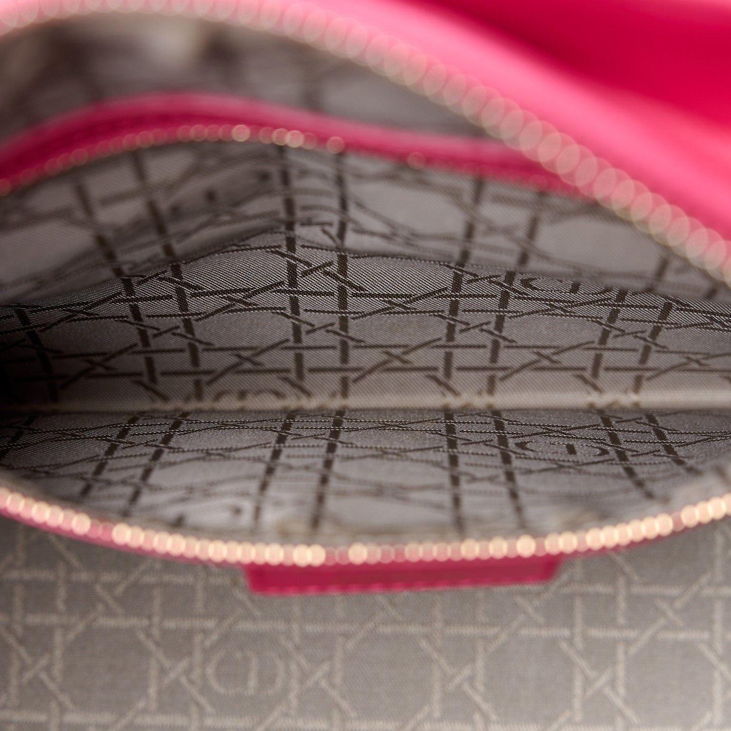 Christian Dior Lambskin Cannage Large Lady Dior Pink 6 of 13
