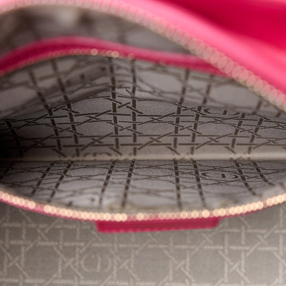 Christian Dior Lambskin Cannage Large Lady Dior Pink 6 of 13