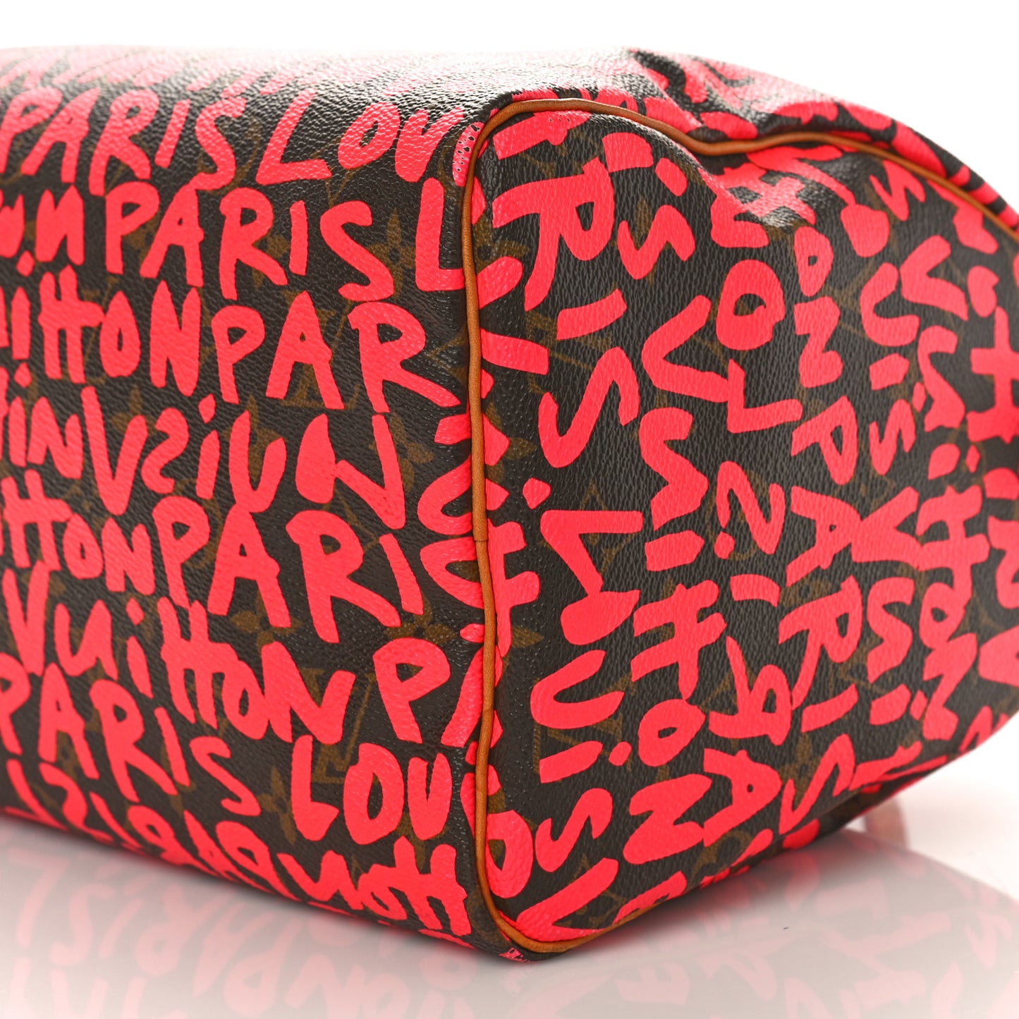 Monogram Graffiti Speedy 30 Fuchsia