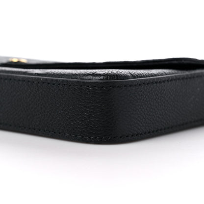 Louis Vuitton Empreinte Pochette Felicie Chain Wallet Black 8 of 10