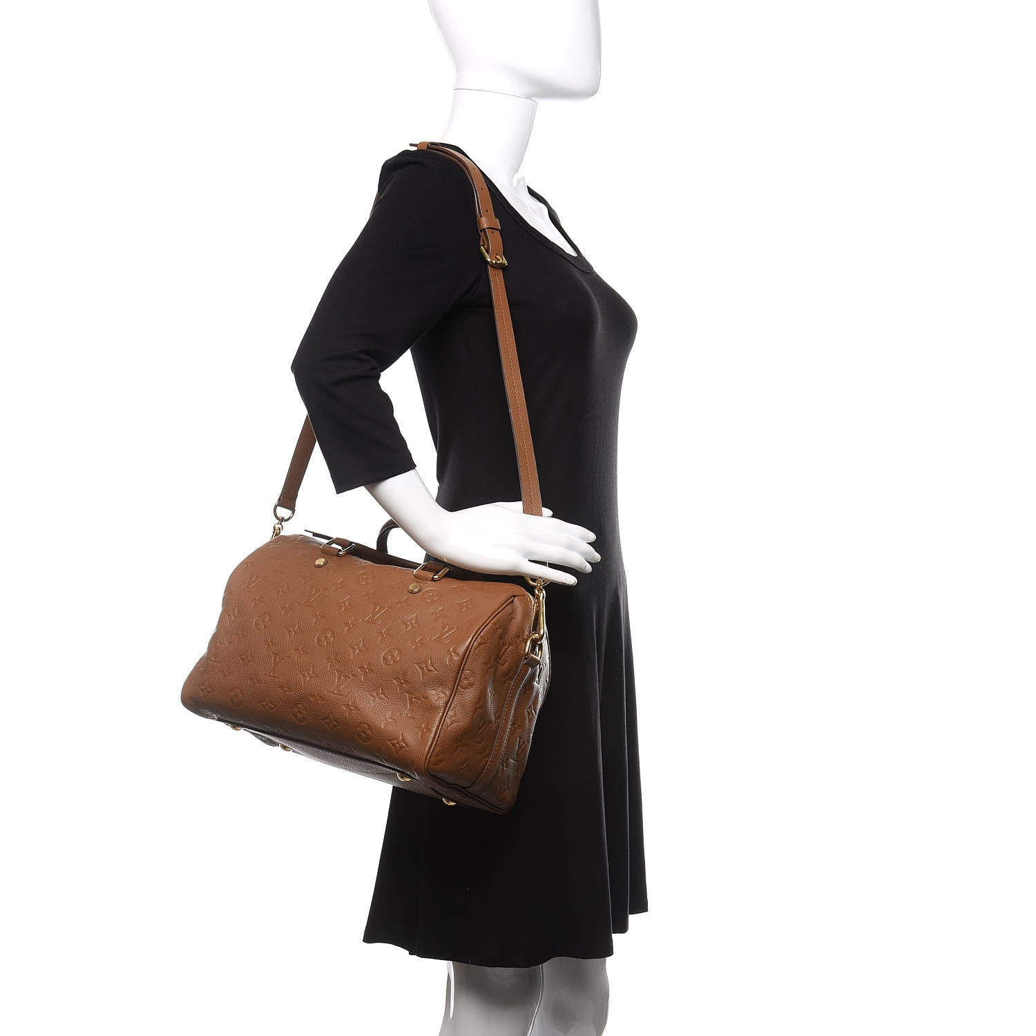 Louis Vuitton Empreinte Speedy Bandouliere 30 Havane 2 of 9