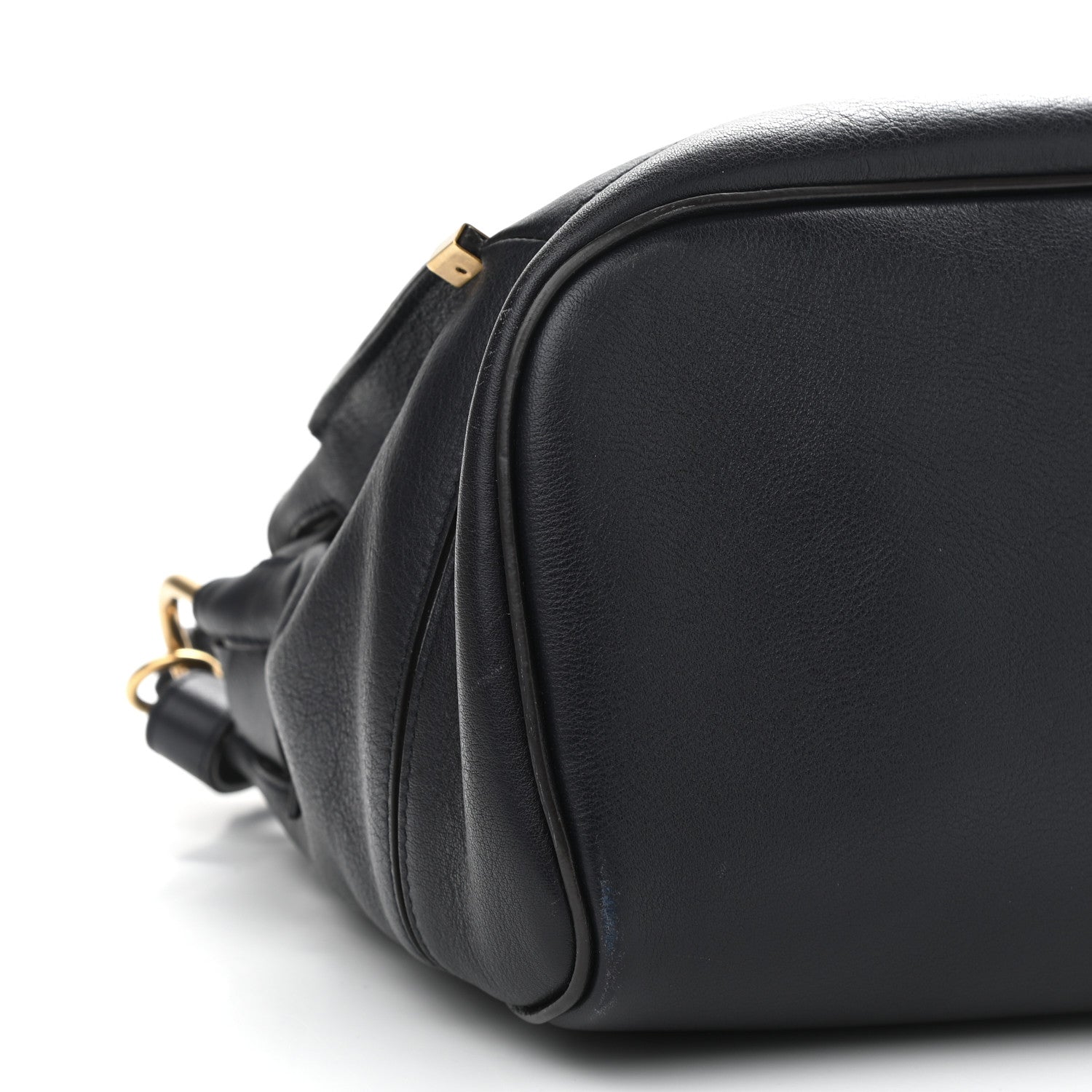 Chloe Calfskin Medium Owen Flap Bag Full Blue 9 of 14