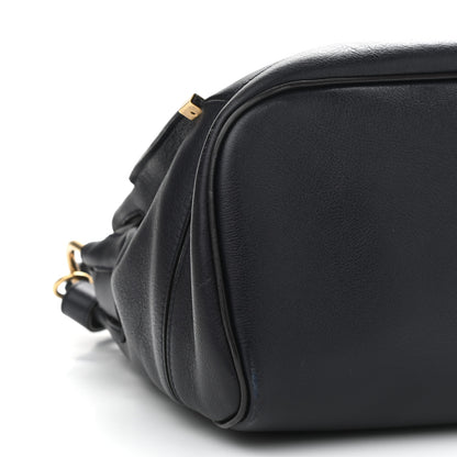 Chloe Calfskin Medium Owen Flap Bag Full Blue 9 of 14