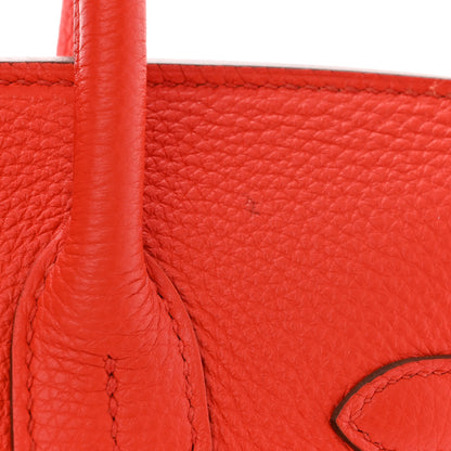 Hermes Togo Birkin 30 Capucine 12 of 12