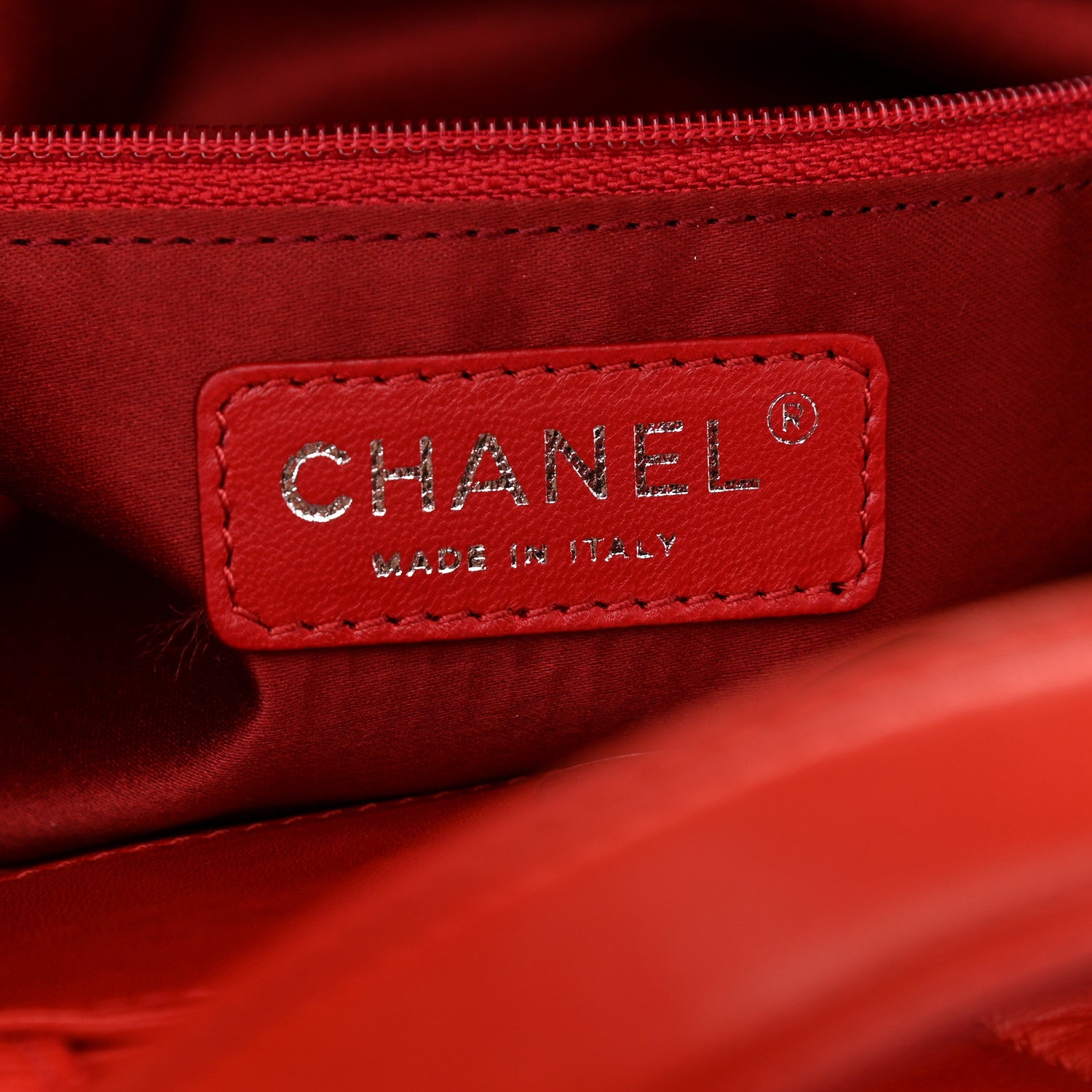 Chanel Lambskin Quilted Chanel 3 Maxi Flap Bag Red 6 of 10