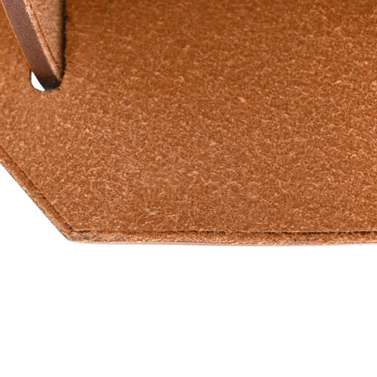 Hermes Military Toile Vache Hunter Herbag Zip Retourne 31 PM Chai Fauve 8 of 12
