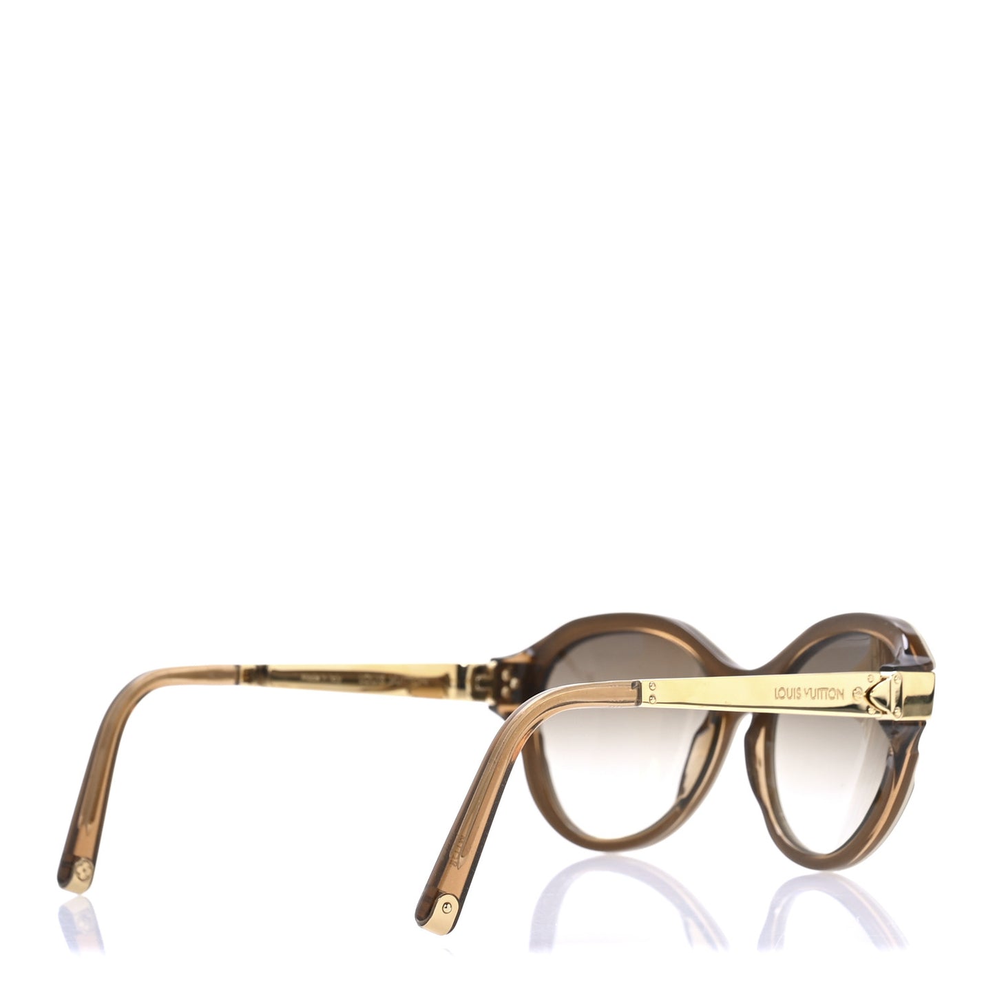 Petit Soupcon Cat Eye Sunglasses Z0487W Brown