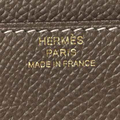 Hermes Epsom Constance Long To Go Wallet Etoupe 6 of 12