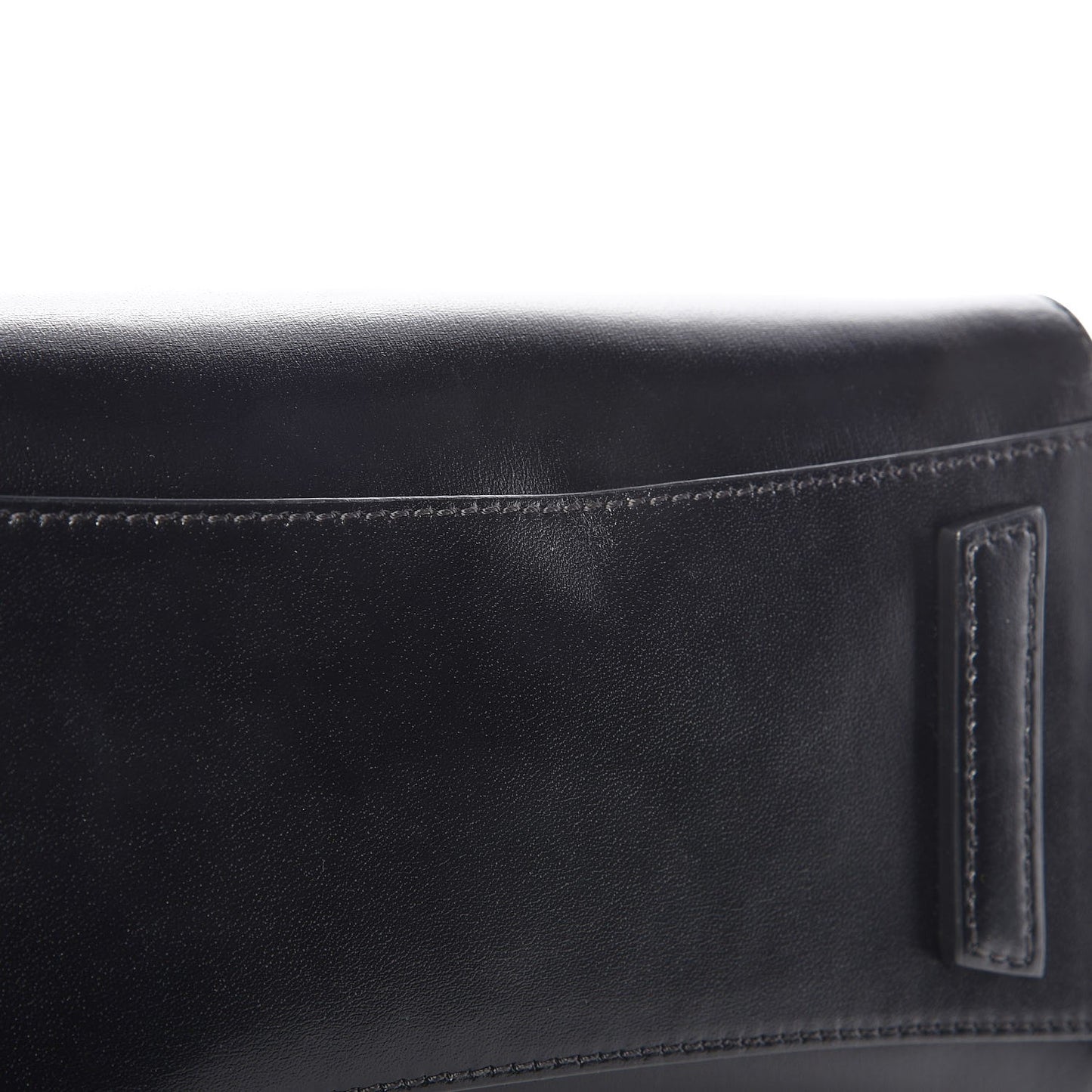 Shiny Lord Calfskin Mini Antigona Black