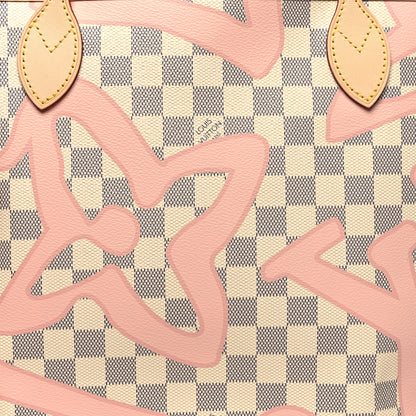 Louis Vuitton Damier Azur Tahitienne Neverfull MM 10 of 13