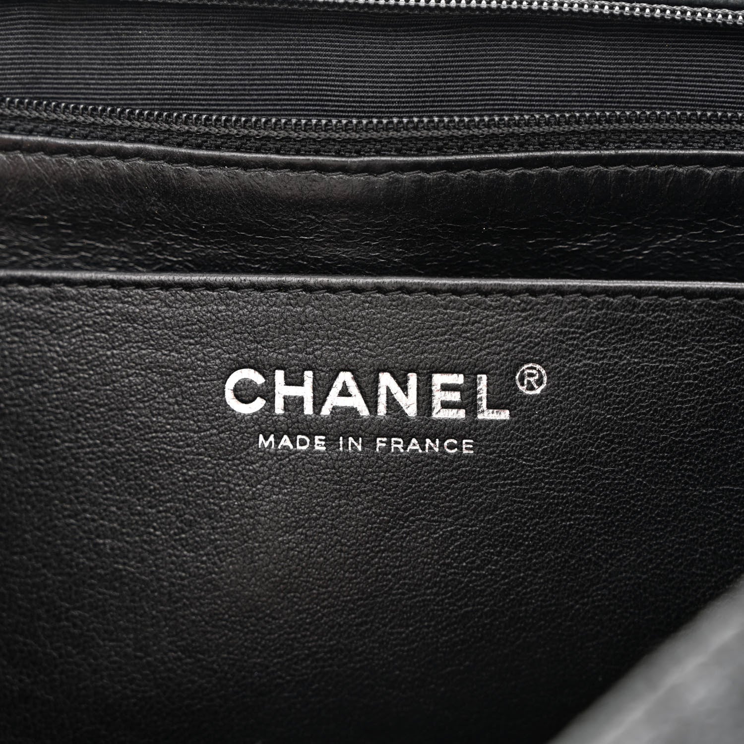 Chanel Washed Caviar Quilted 2.55 Reissue 227 Bijoux Chain Flap Black 6 of 11