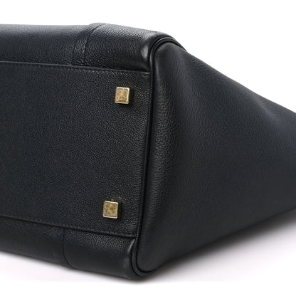 Celine Supple Shiny Lambskin Medium Smiling New Luggage Black 10 of 10