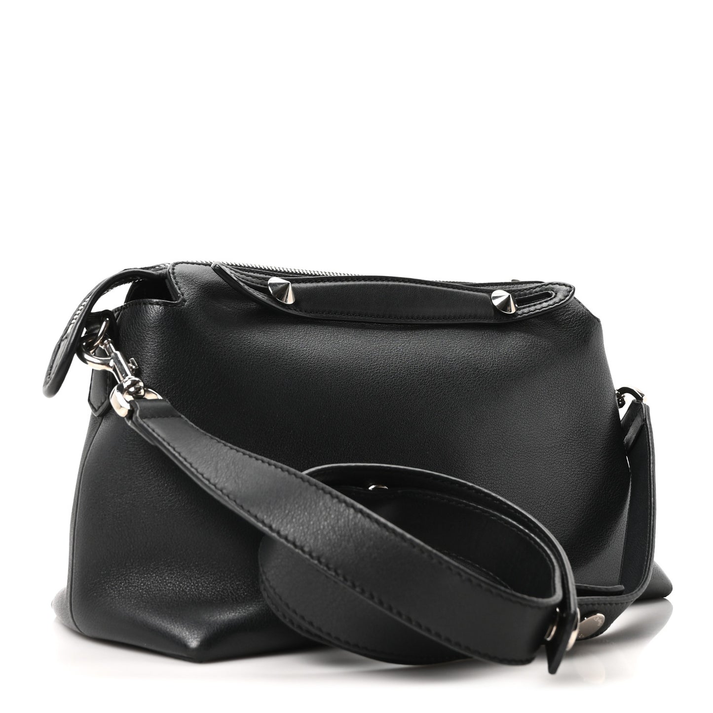 Vitello Dolce Medium By The Way Boston Bag Black