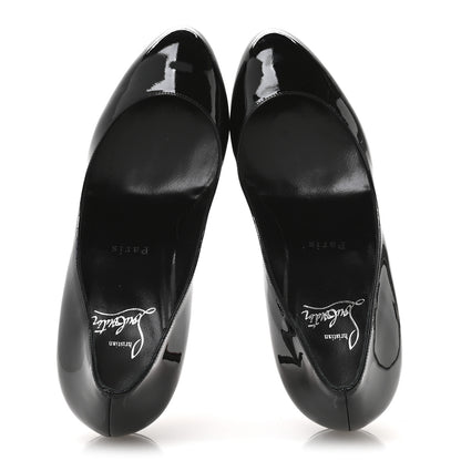 Christian Louboutin Patent Dolly 70 Pumps 37.5 Black 2 of 8