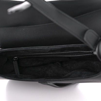 Christian Dior Ultra Matte Calfskin Saddle Bag Black 5 of 12