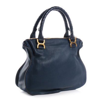 Chloe Calfskin Medium Marcie Satchel Overseas 3 of 9