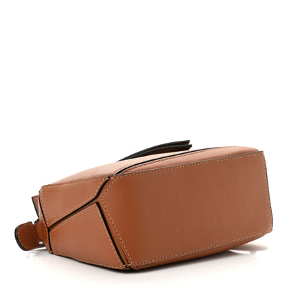 Loewe Calfskin Mini Puzzle Bag Tan 4 of 10