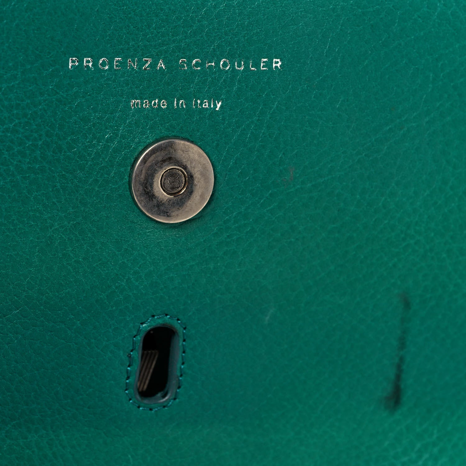 Proenza Schouler Calfskin Mini PS11 Classic Shoulder Bag Emerald 10 of 12