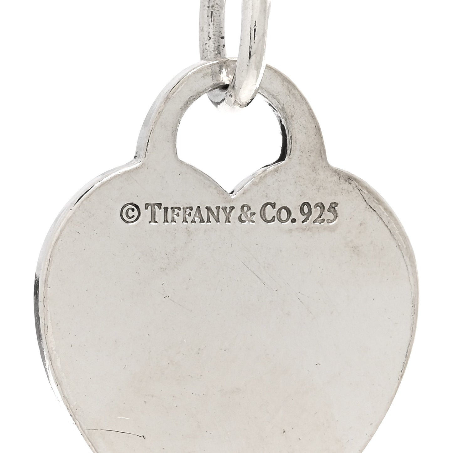 Sterling Silver Heart Tag Toggle Bracelet
